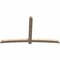 Ekena Millwork Bellingham Smooth Timber Gable Bracket, Douglas Fir, 108"W x 63"H x 3 1/2"D x 5 1/2"F, 14/12 Pitch GBW108X63X0406BEL00SDF - alternate 2